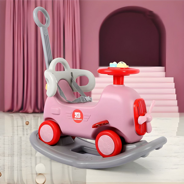 FAN THEME KIDS TOLO & PUSH CAR WITH BALANCE BOARD